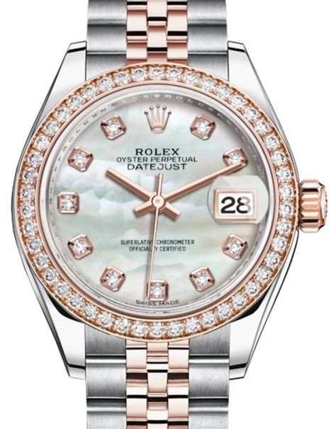 rolex datejust 28 diamond bezel.